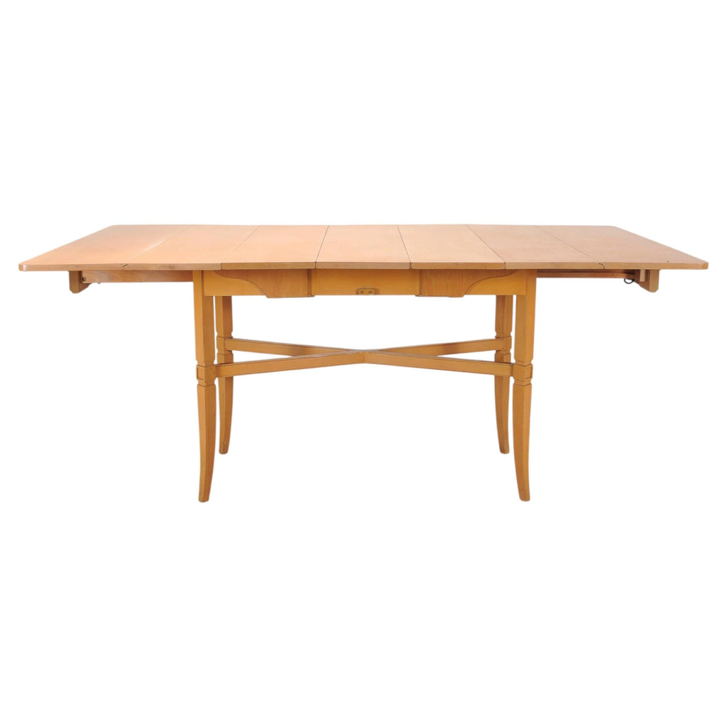 Tommi Parzinger for Charak Mahogany Danbury Extend Dining Table