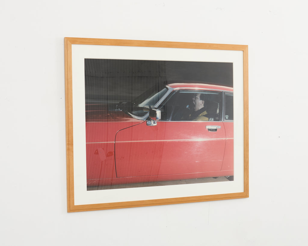 Andrew Bush Vector Portrait "Screaming Yawn" 1993