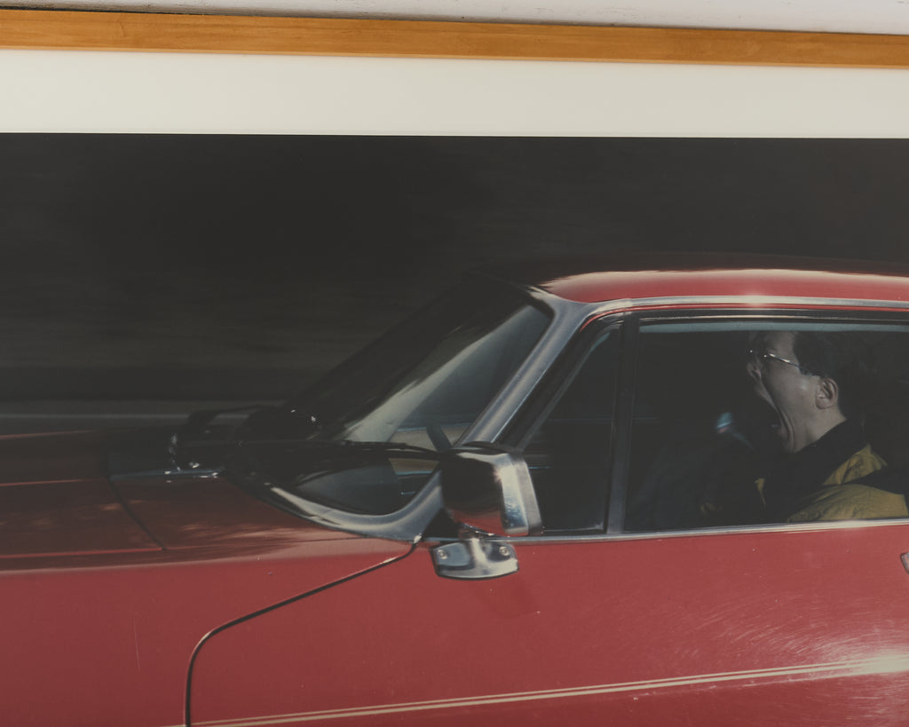 Andrew Bush Vector Portrait "Screaming Yawn" 1993