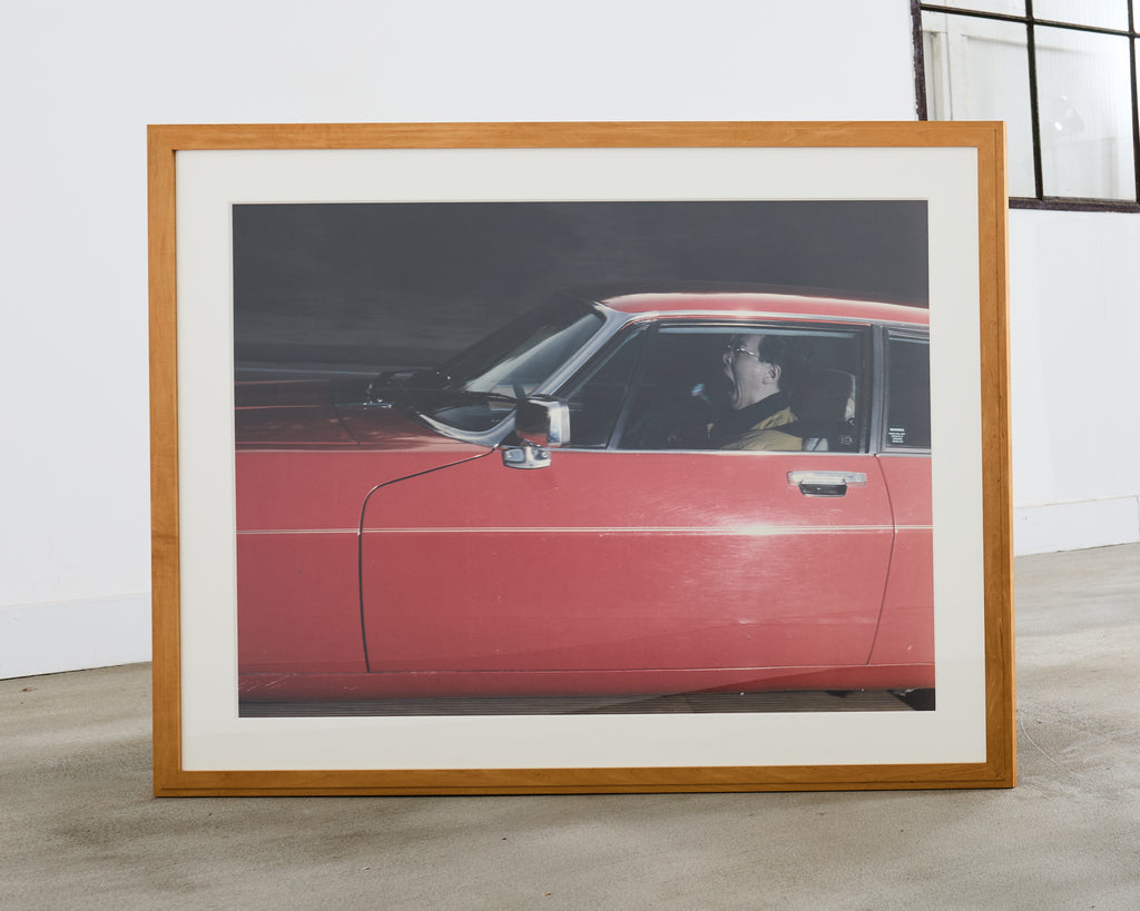 Andrew Bush Vector Portrait "Screaming Yawn" 1993