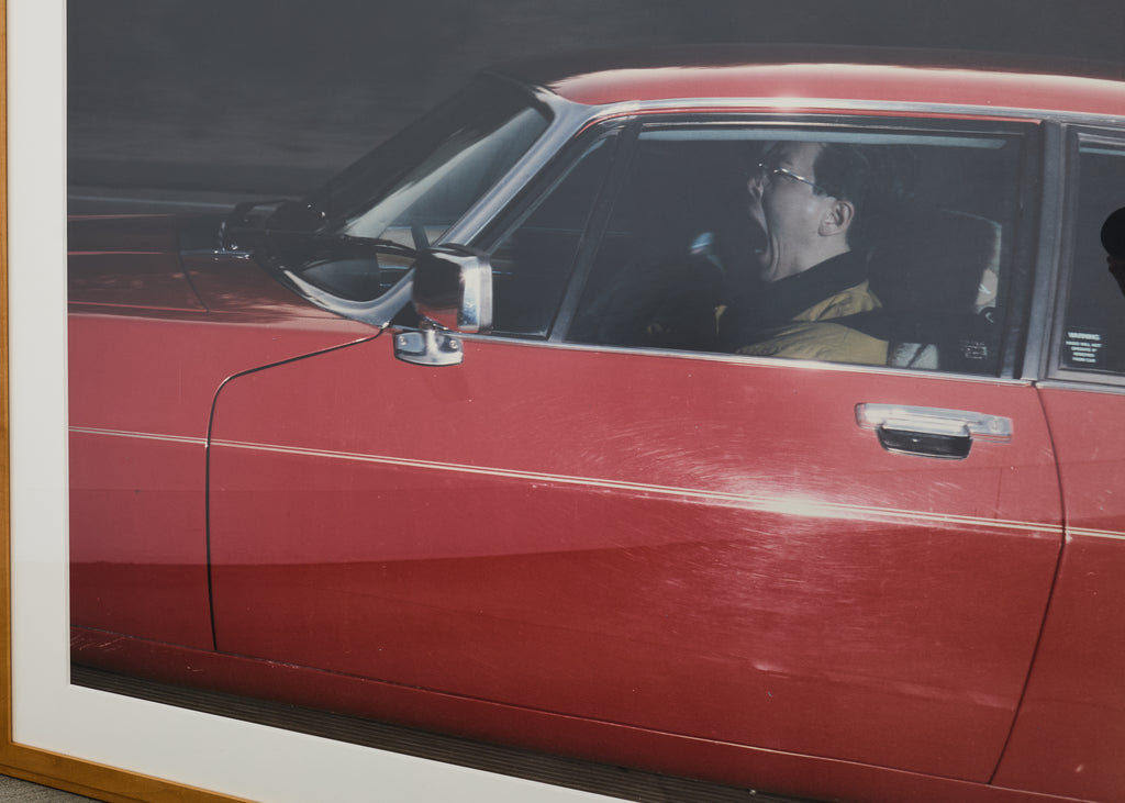 Andrew Bush Vector Portrait "Screaming Yawn" 1993