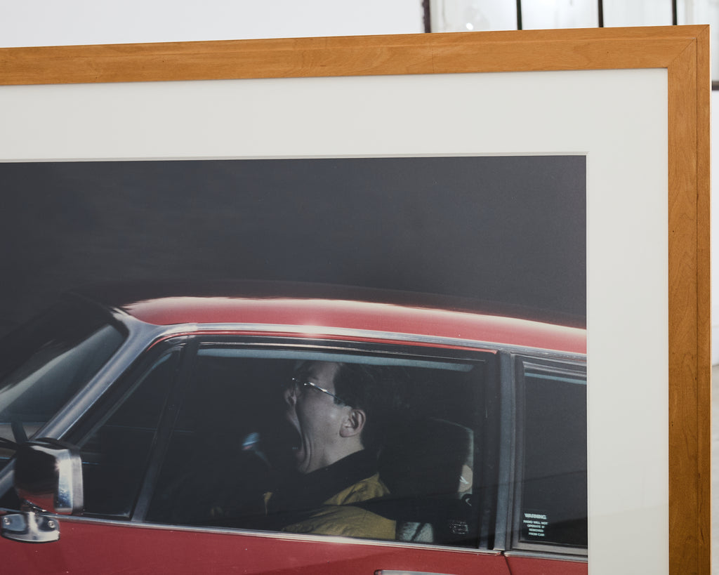 Andrew Bush Vector Portrait "Screaming Yawn" 1993