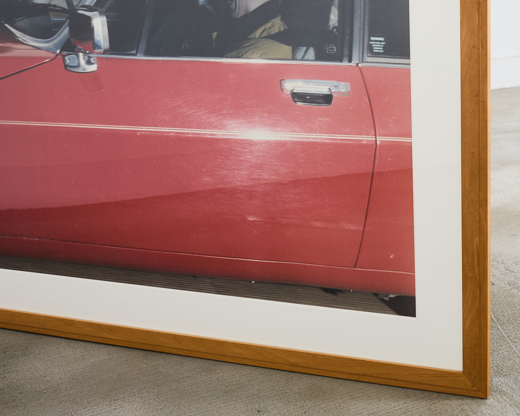 Andrew Bush Vector Portrait "Screaming Yawn" 1993