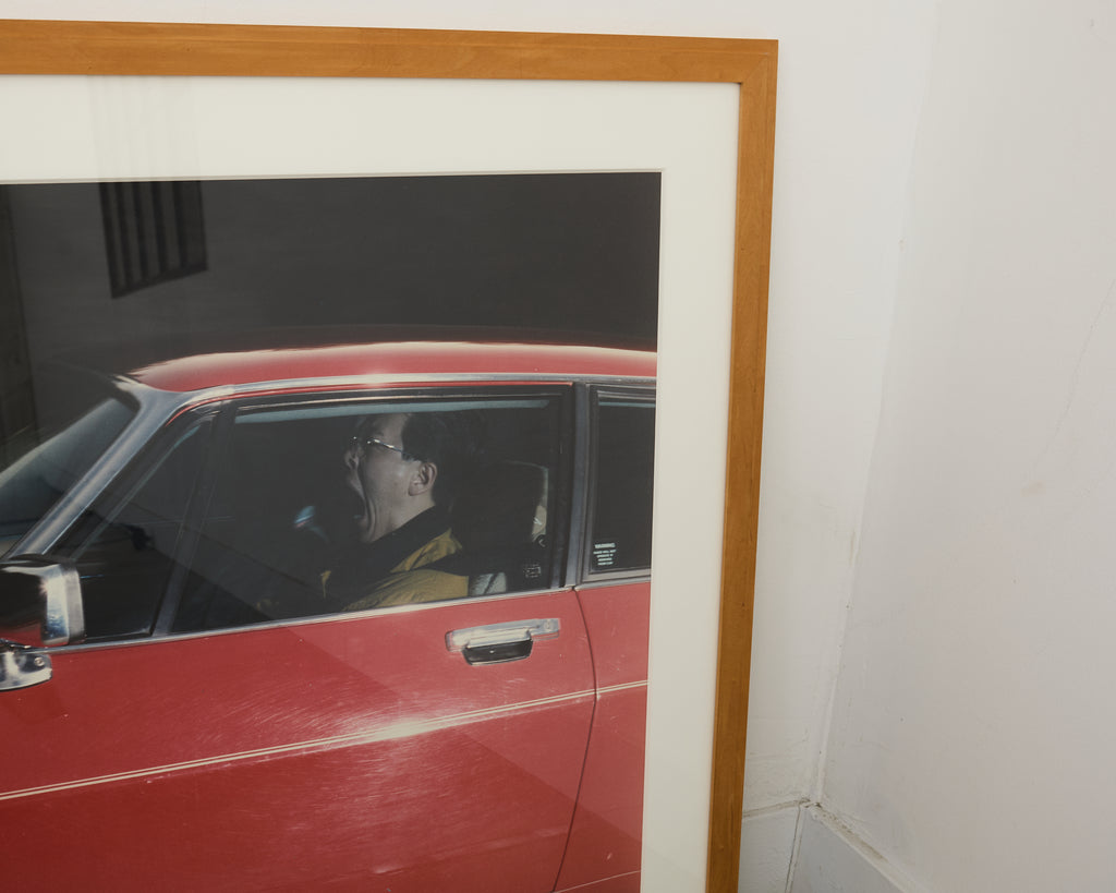 Andrew Bush Vector Portrait "Screaming Yawn" 1993