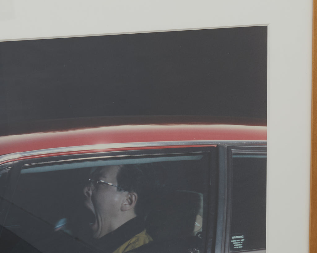 Andrew Bush Vector Portrait "Screaming Yawn" 1993