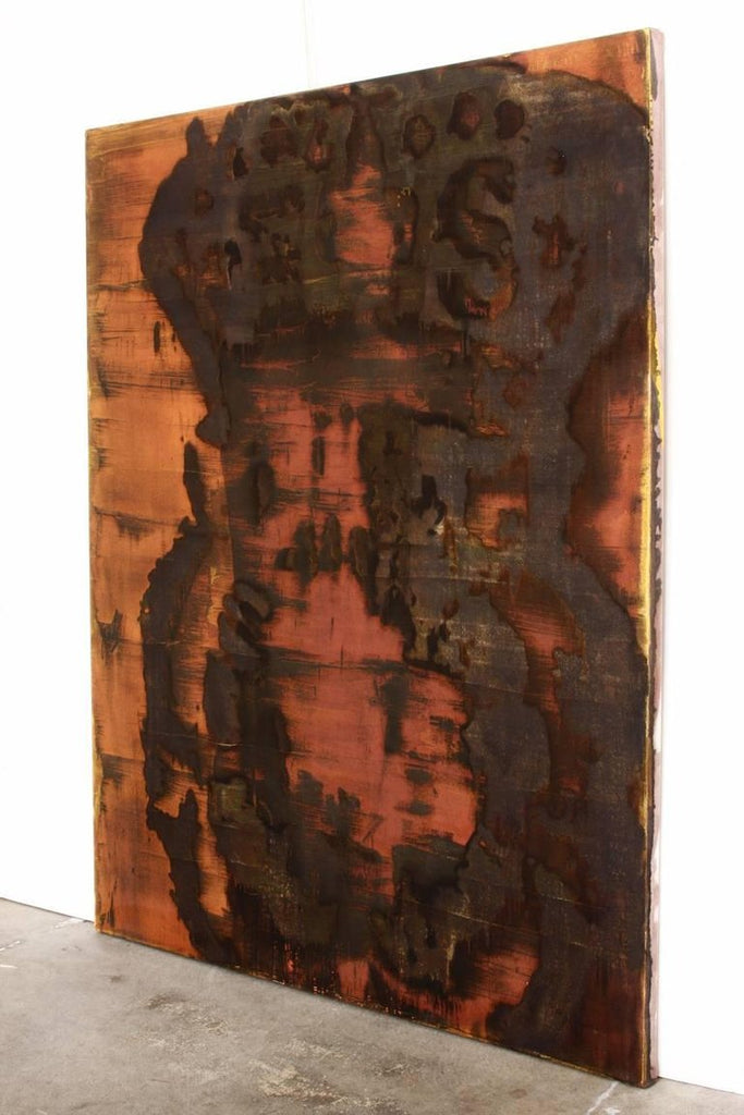 Dirk De Bruycker "Bleeding Icon III" Abstract Painting, 1996