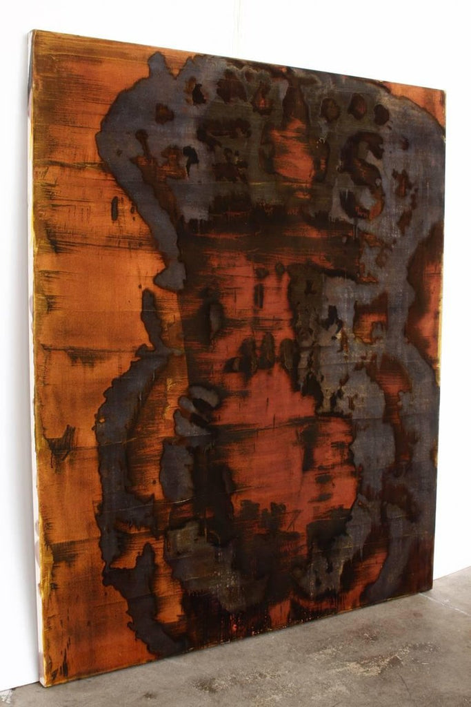 Dirk De Bruycker "Bleeding Icon III" Abstract Painting, 1996