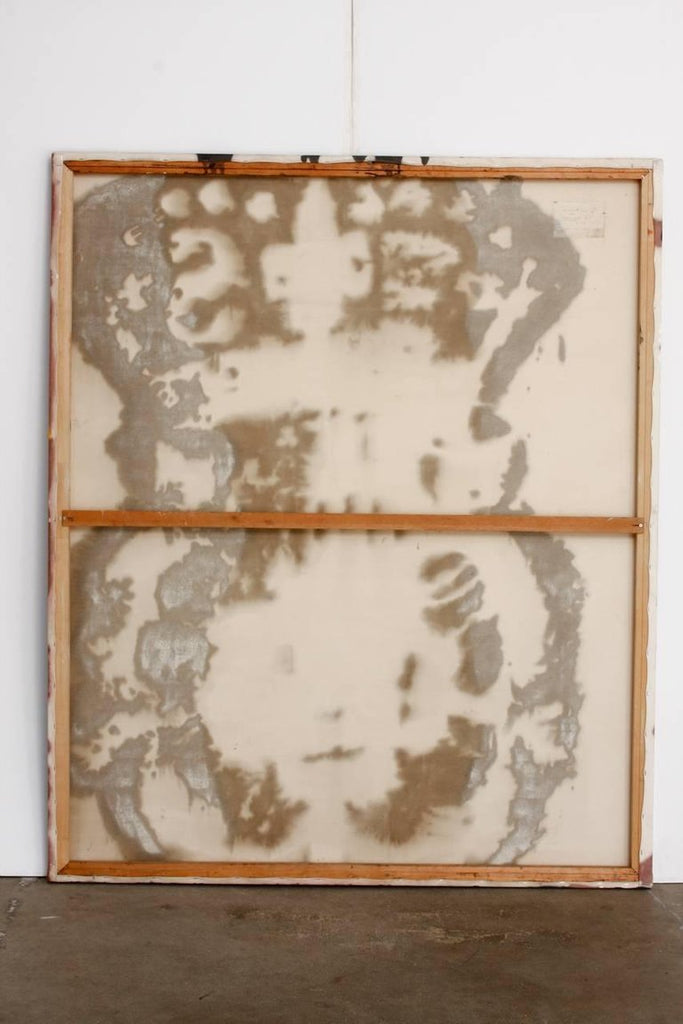 Dirk De Bruycker "Bleeding Icon III" Abstract Painting, 1996