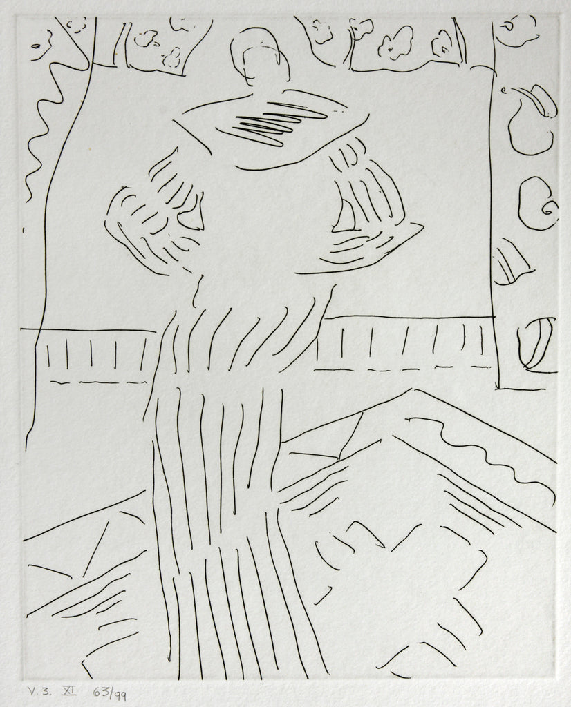 Pair of Etchings by Peter Max V3 X and XI