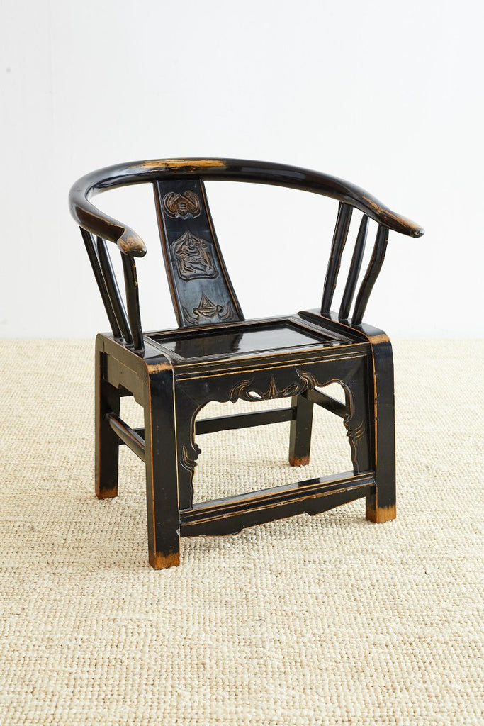 Qing Dynasty Horseshoe Armchairs