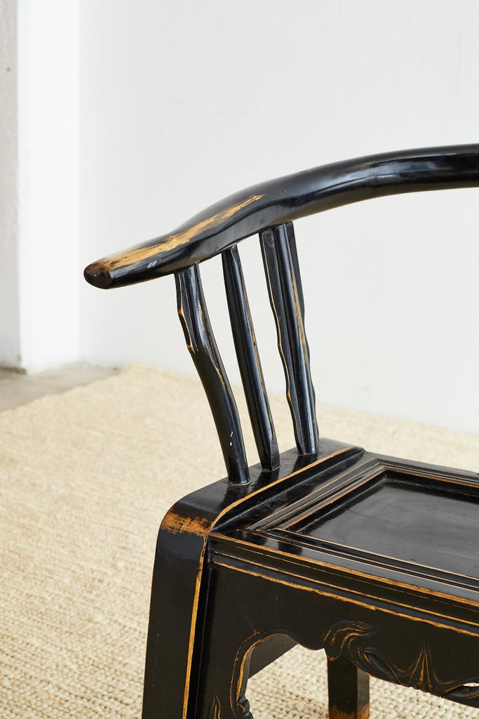 Qing Dynasty Horseshoe Armchairs