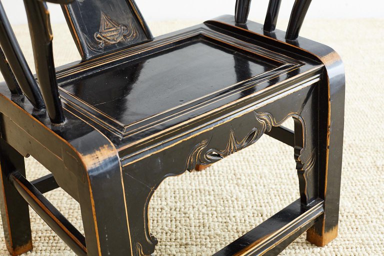 Qing Dynasty Horseshoe Armchairs