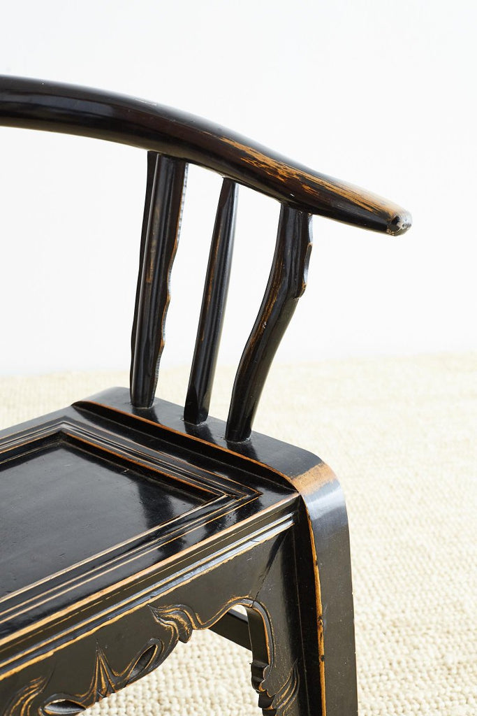 Qing Dynasty Horseshoe Armchairs