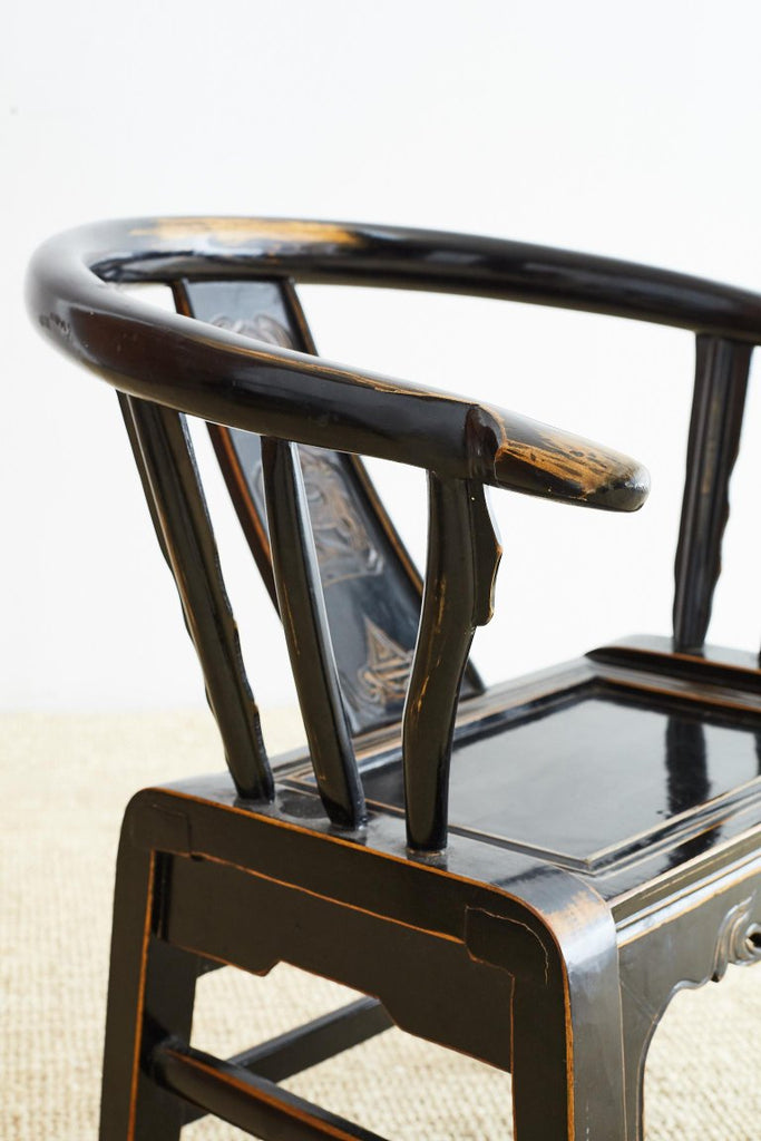 Qing Dynasty Horseshoe Armchairs