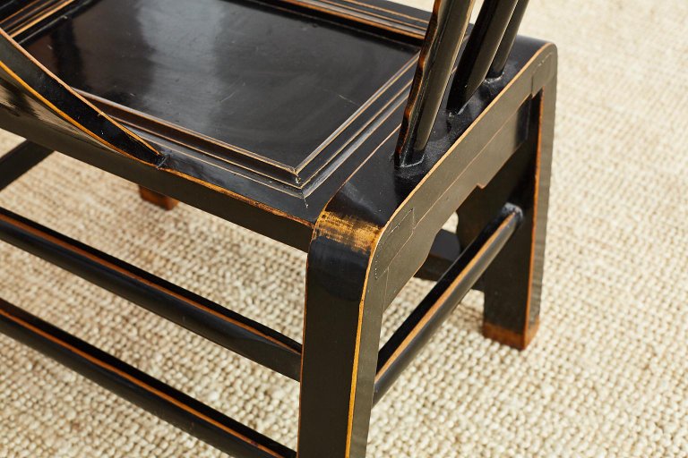 Qing Dynasty Horseshoe Armchairs