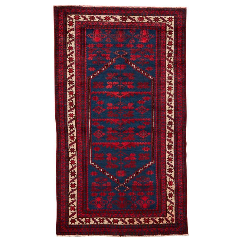 Afghan Baluch Turkmen Style Rug Carpet
