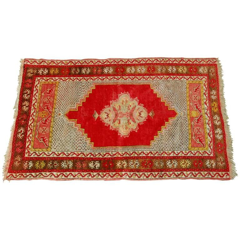 Antique Turkish Prayer Rug