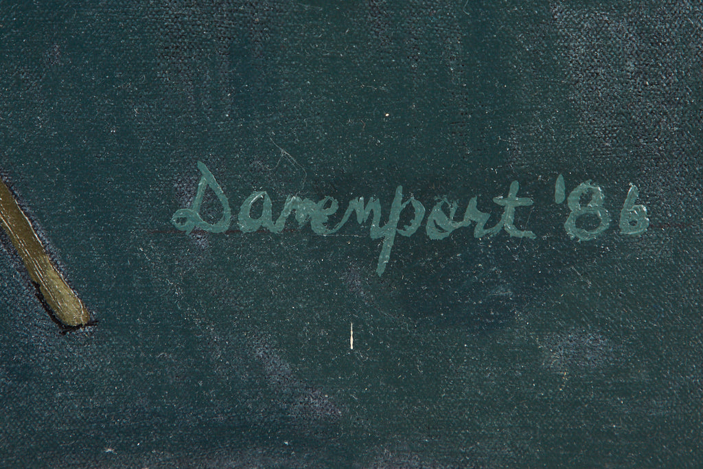 Coronation by Jill Davenport Oil on Canvas 1986