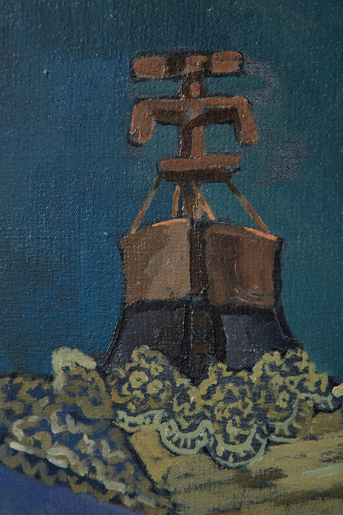 Coronation by Jill Davenport Oil on Canvas 1986