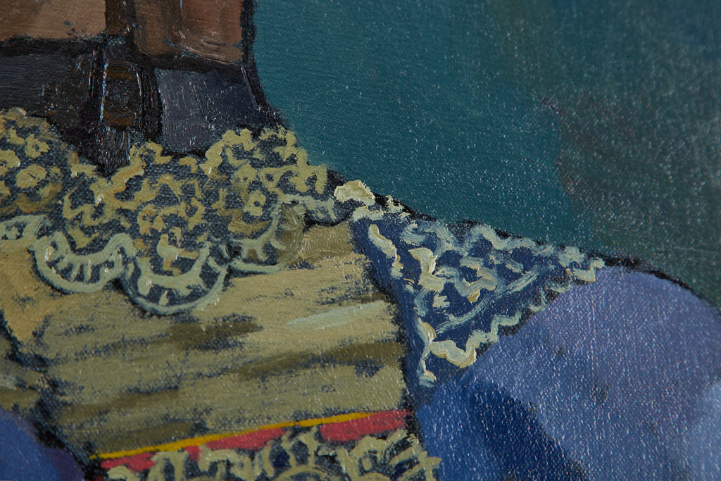 Coronation by Jill Davenport Oil on Canvas 1986