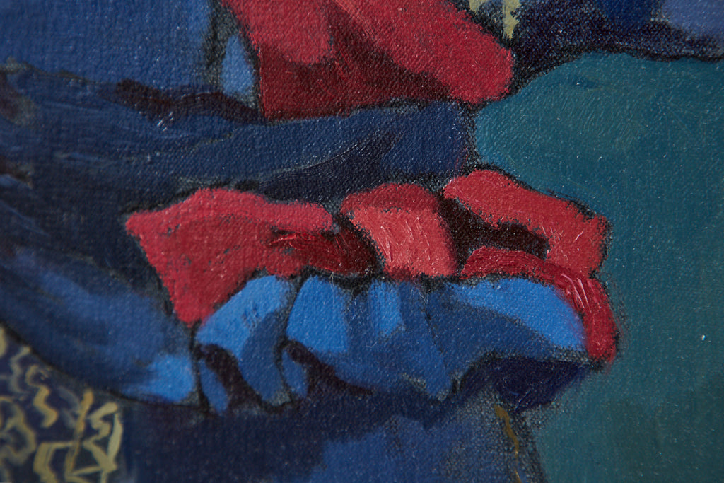 Coronation by Jill Davenport Oil on Canvas 1986