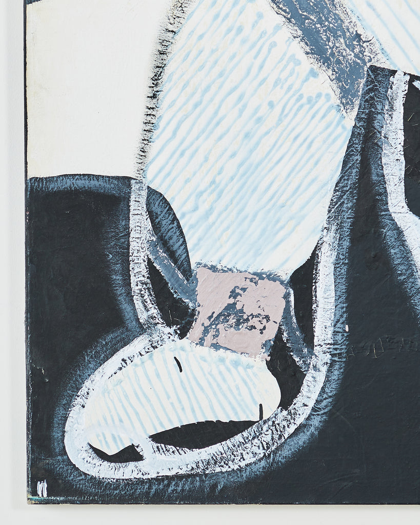 Cyrstofer Abstract Kneeling Figural Painting