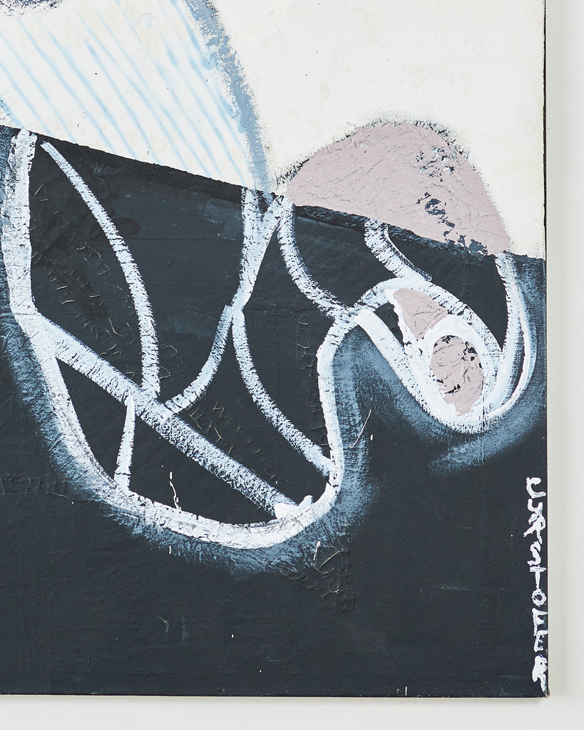 Cyrstofer Abstract Kneeling Figural Painting