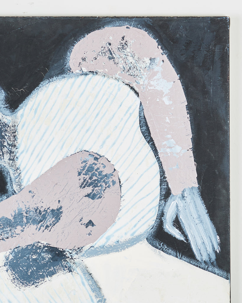 Cyrstofer Abstract Kneeling Figural Painting