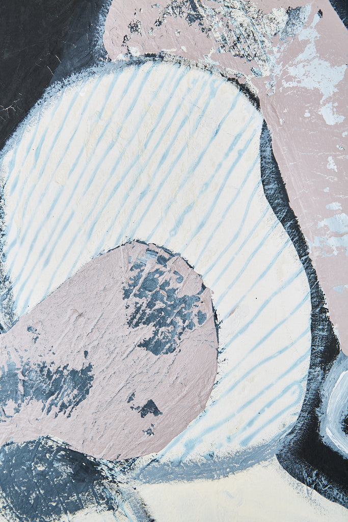 Cyrstofer Abstract Kneeling Figural Painting