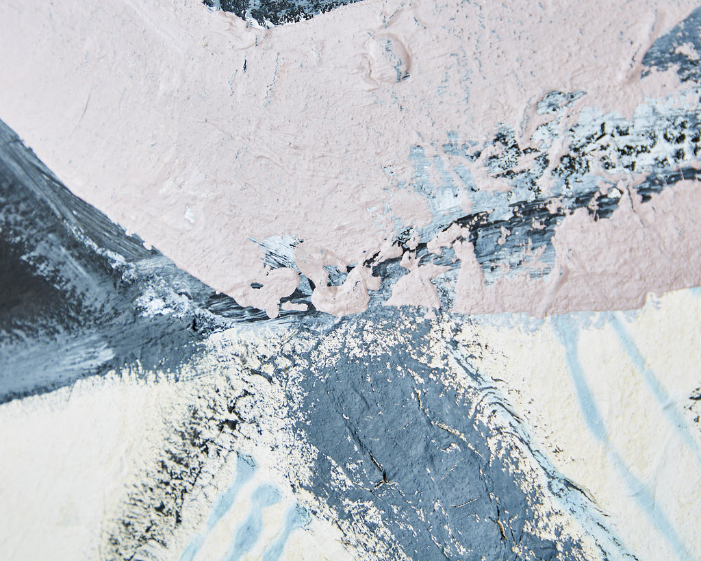 Cyrstofer Abstract Kneeling Figural Painting