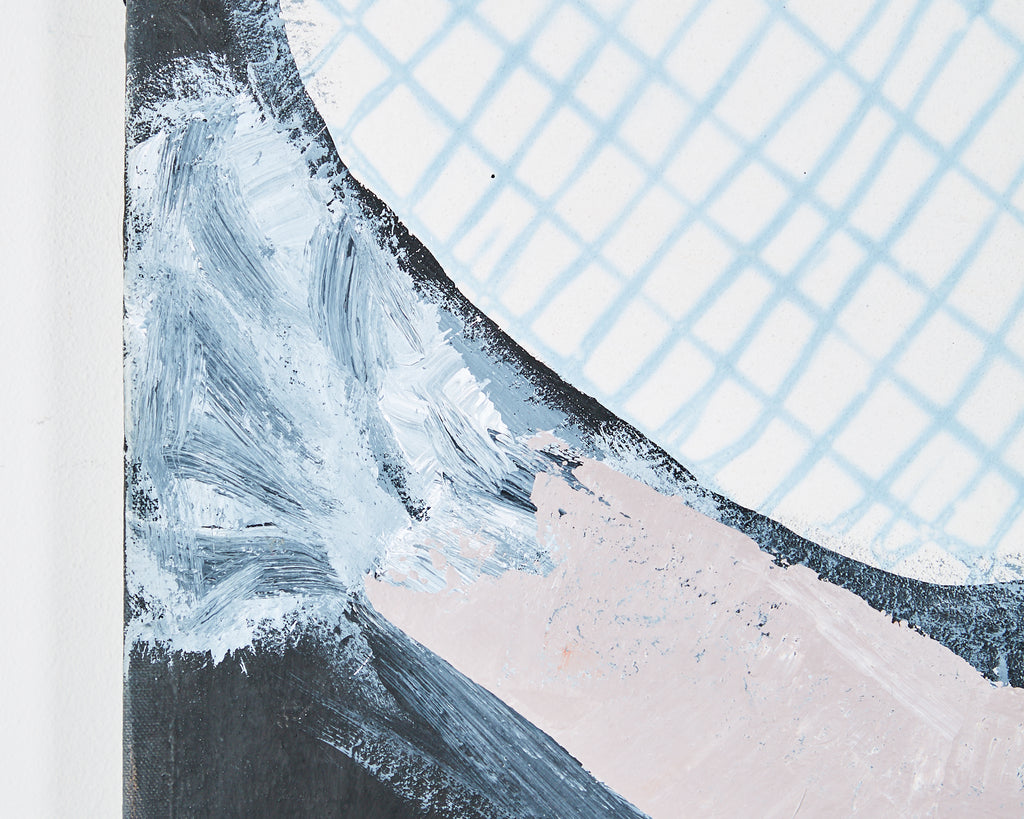 Cyrstofer Abstract Kneeling Figural Painting