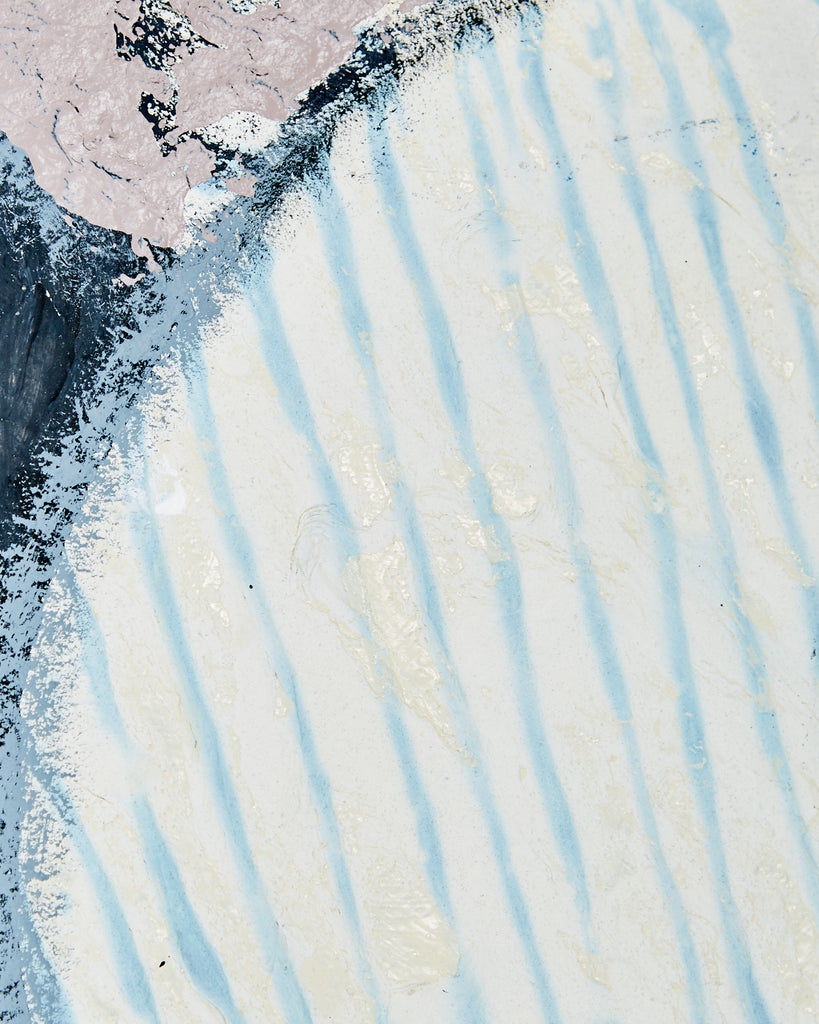 Cyrstofer Abstract Kneeling Figural Painting