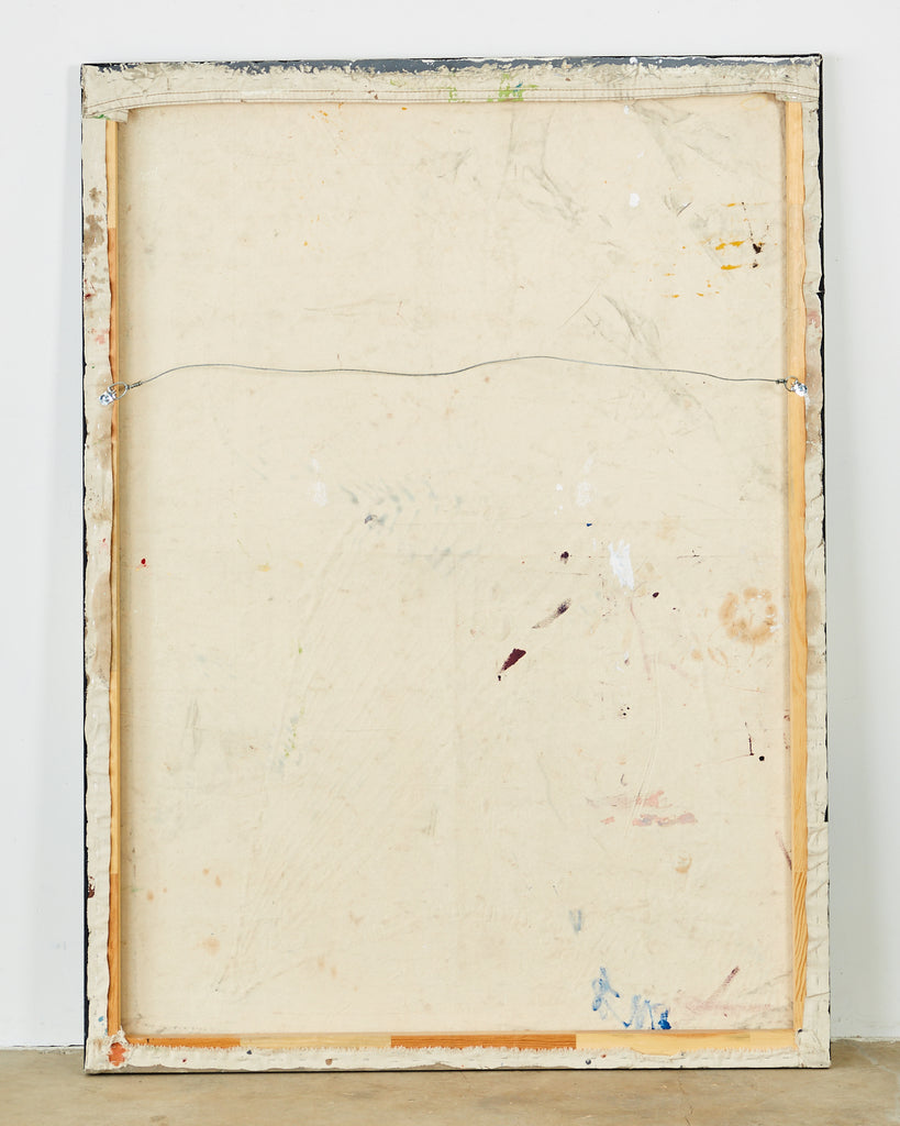 Cyrstofer Abstract Kneeling Figural Painting