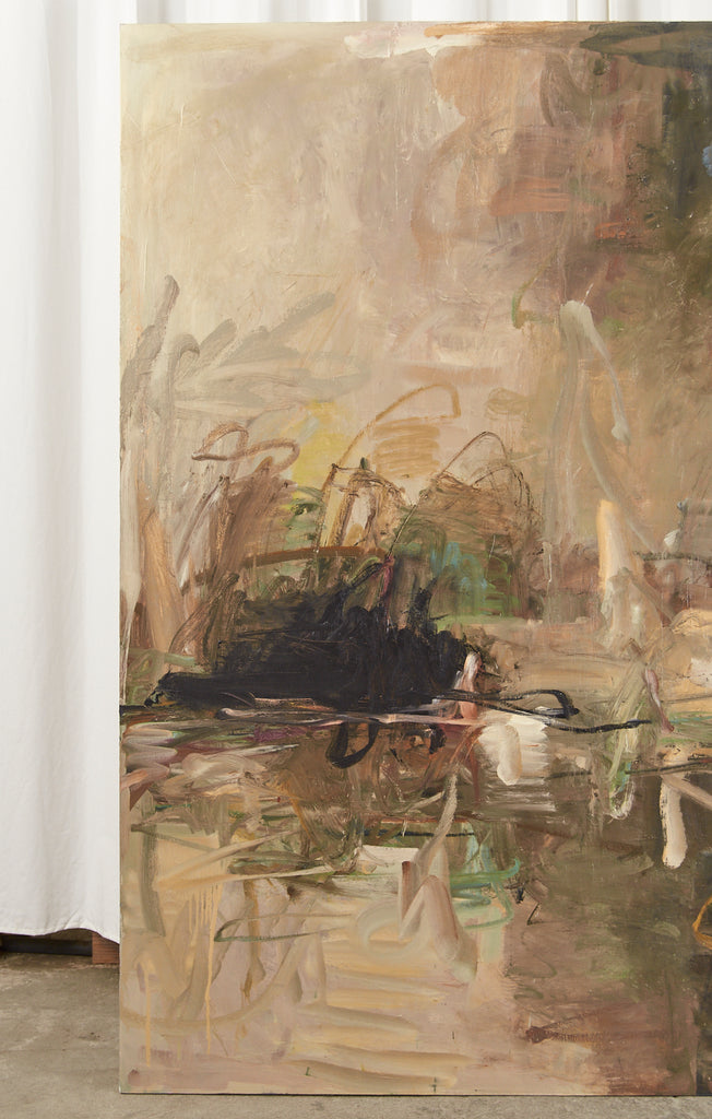 Tom Lieber "Caldron" 1992 Large Abstract Painting