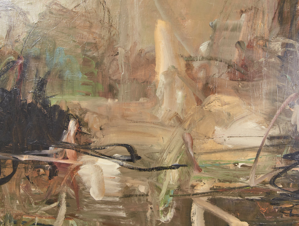 Tom Lieber "Caldron" 1992 Large Abstract Painting