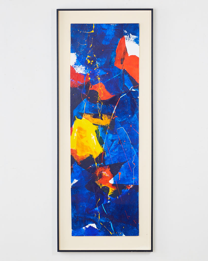 Abstract Painting on Board