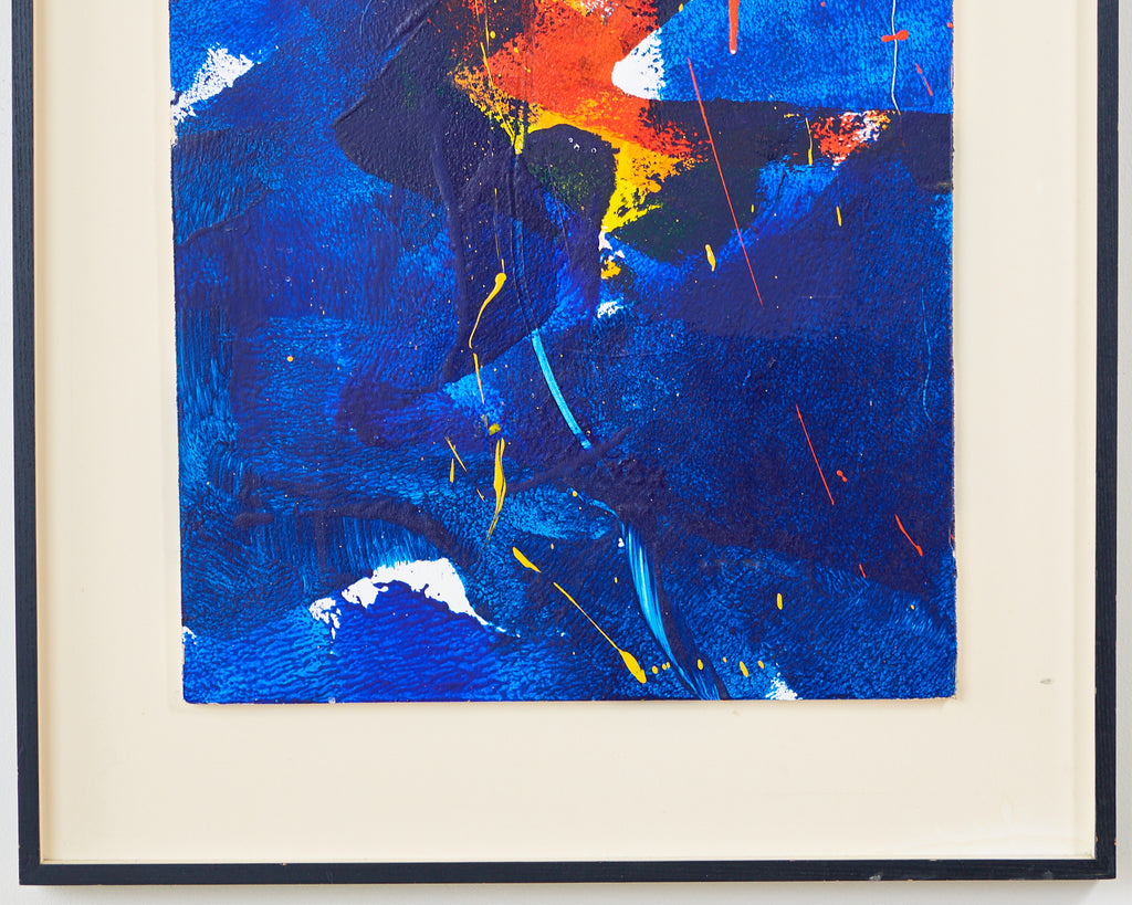 Abstract Painting on Board