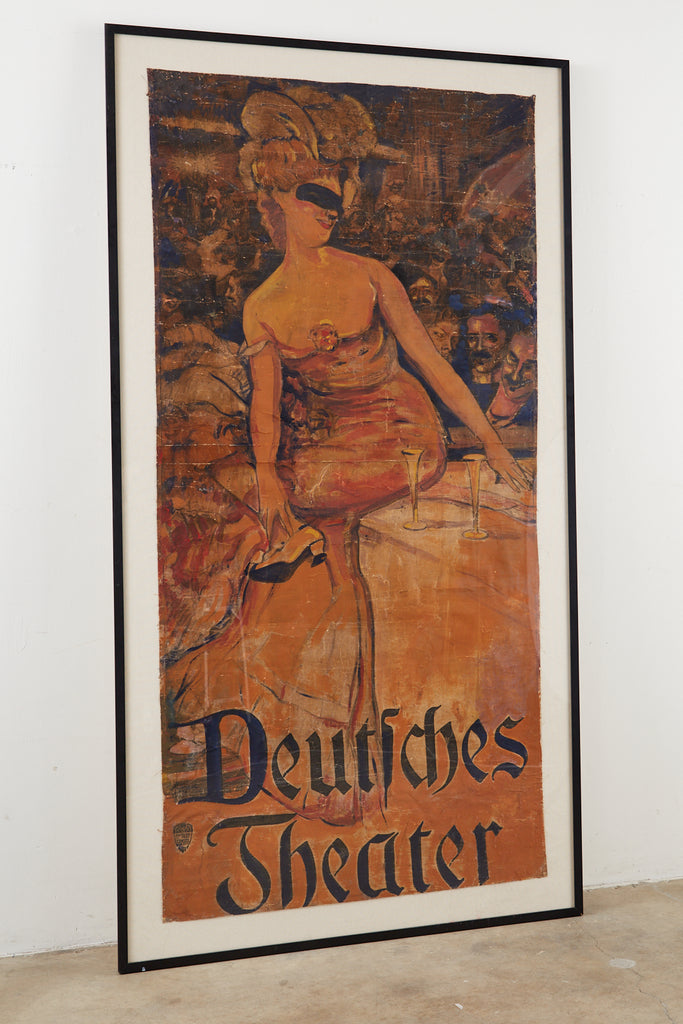 Adolf Munzer Deutsches Theater Poster, 1905