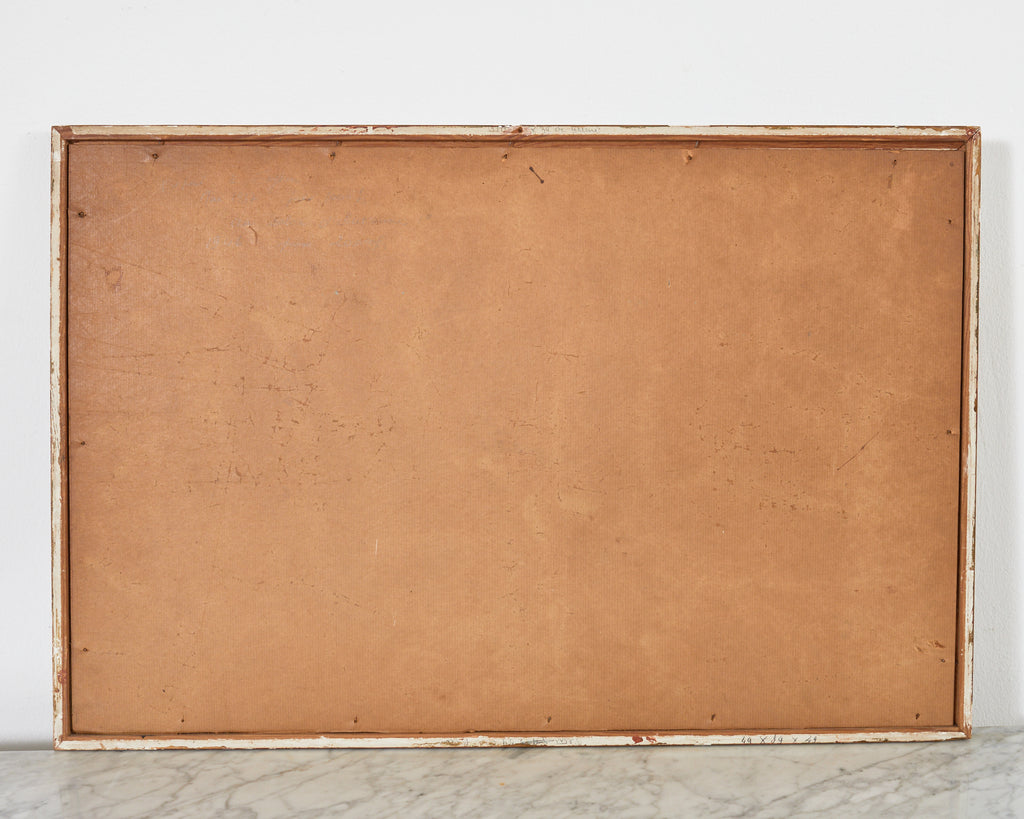 Midcentury French Baroque Style Still Life Pheasant with Cabbage