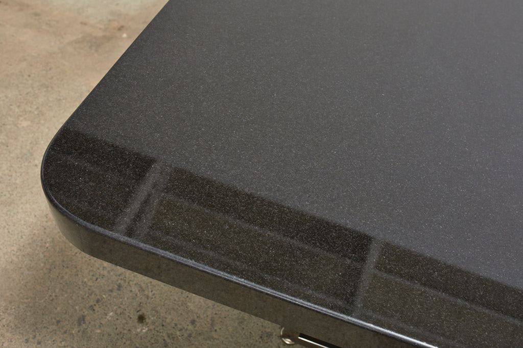 Modern Style Black Granite Coffee Cocktail Table