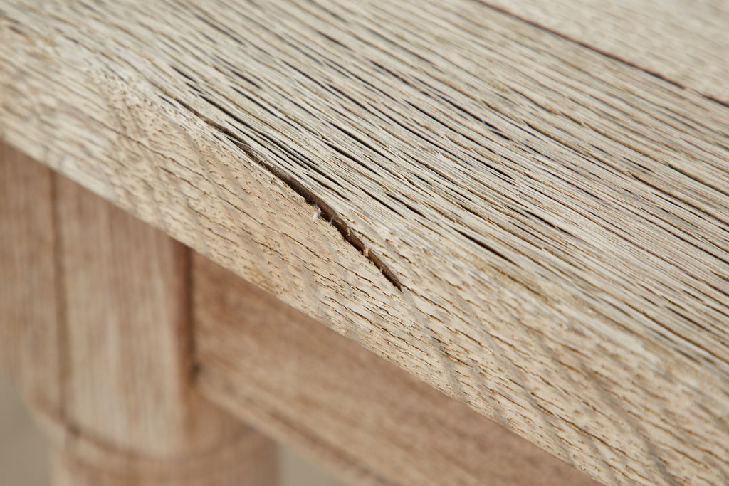 Country French Oak Farmhouse Trestle Dining Table