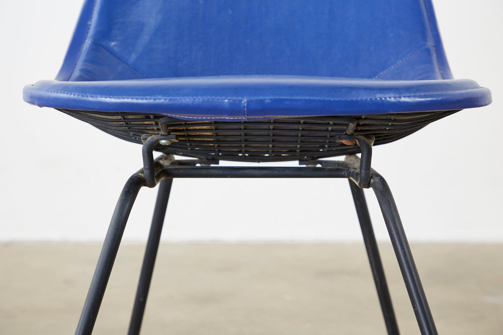 Pair of Eames for Miller MKX Wire Mesh Chairs