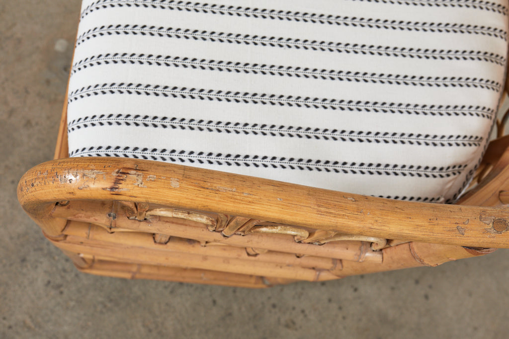 Set of Six Brighton Pavilion Style Bamboo Dining Armchairs