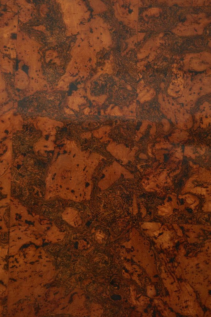 Karl Springer JMF Chair Lacquered Burlwood Patchwork