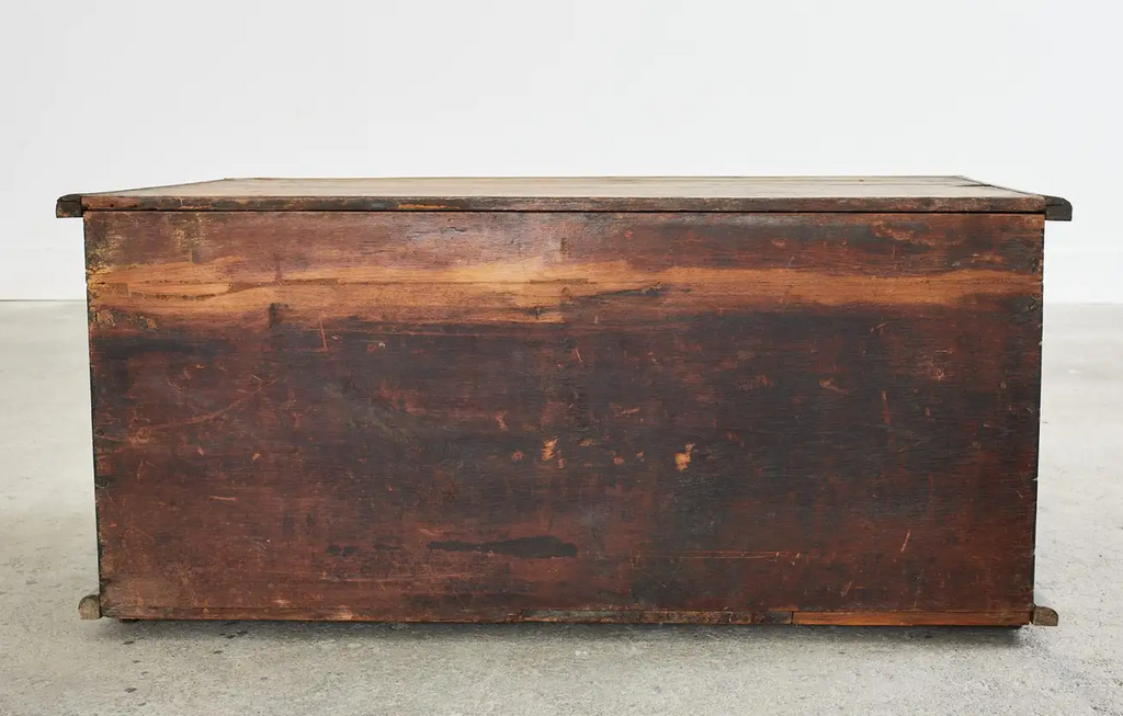 19th Century Burmese Gilded Chest or Trunk Table