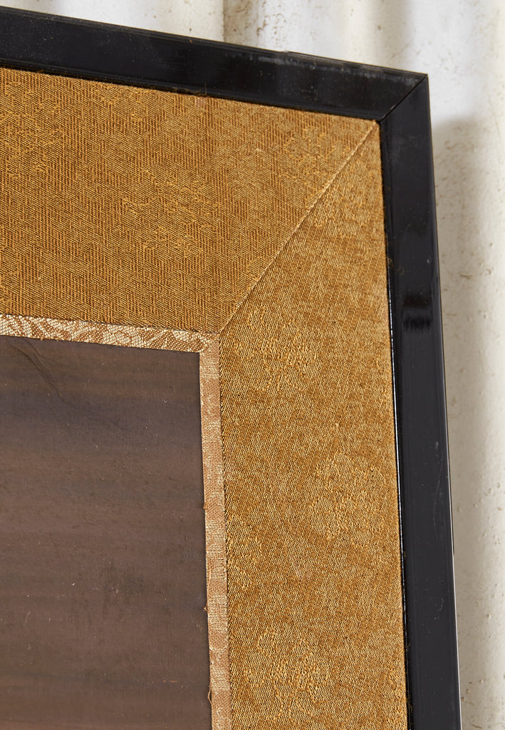 Japanese Style Two-Panel Screen Winter Goose in Flight