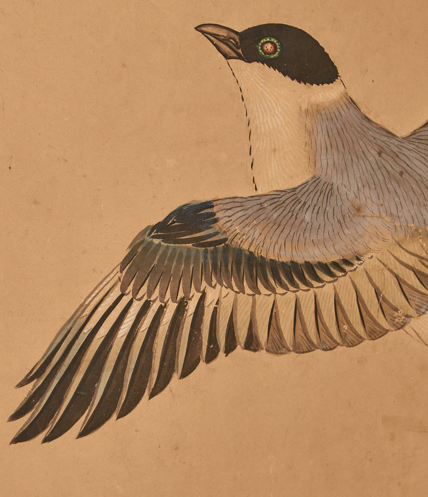 19th Century Japanese Edo Six Panel Kano School Landscape Screen