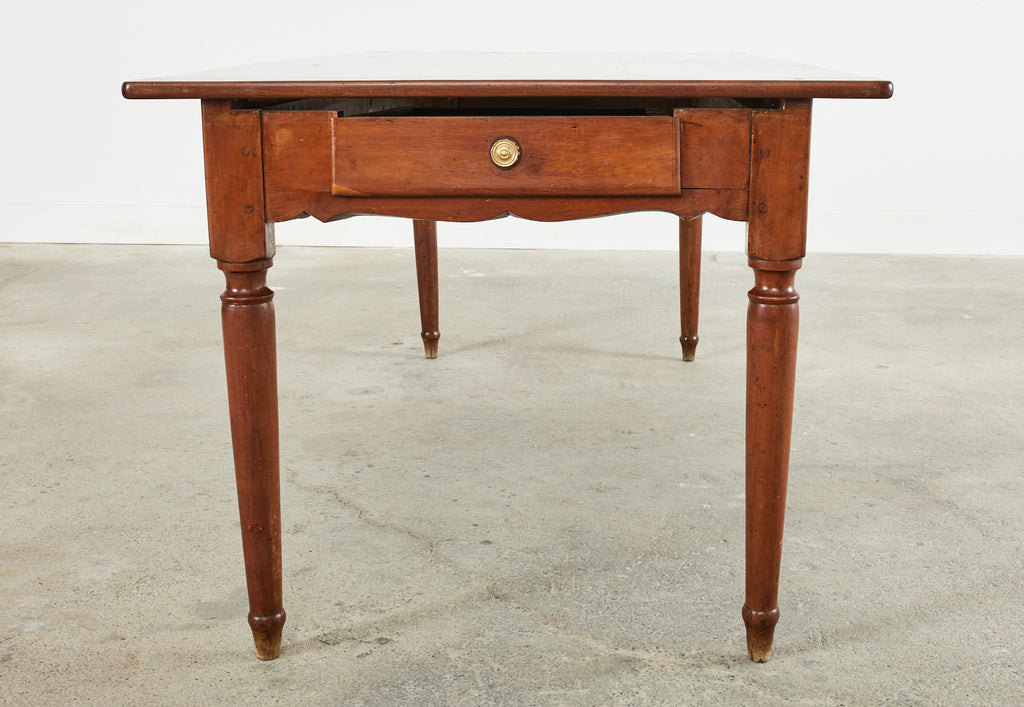 French Louis Philippe Fruitwood Farmhouse Dining Table