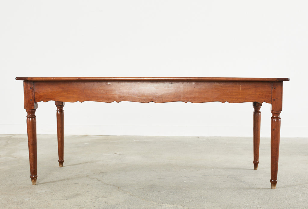 French Louis Philippe Fruitwood Farmhouse Dining Table