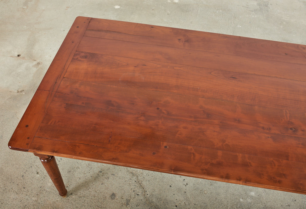 French Louis Philippe Fruitwood Farmhouse Dining Table